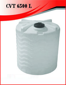 Citerne Verticale 6500 Litres Blanche	