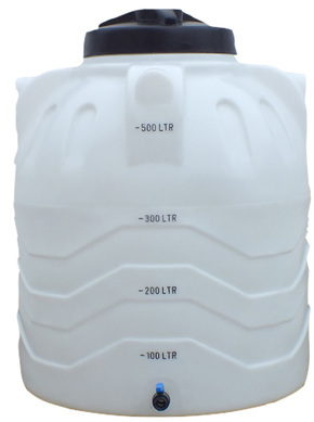 Citerne Verticale 500 Litres Blanche