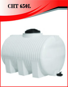 Citerne Horizontale 650 Litres Blanche